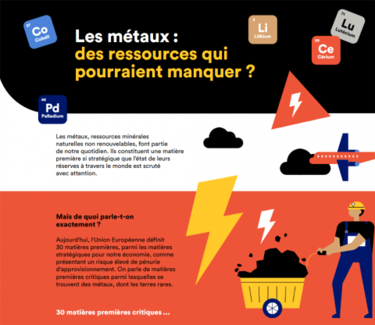 Les métaux : des ressources qui pourraient nous manquer ?