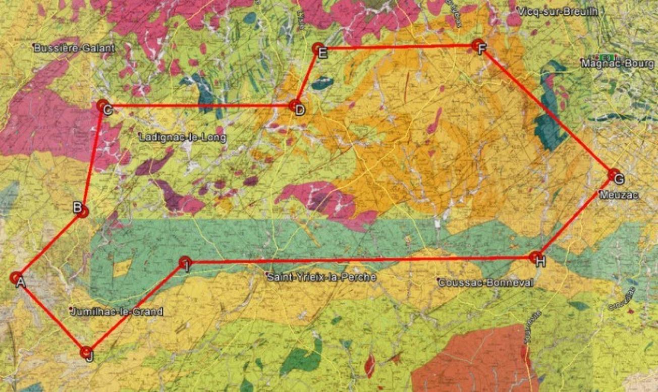Carte du "Permis Bonneval"