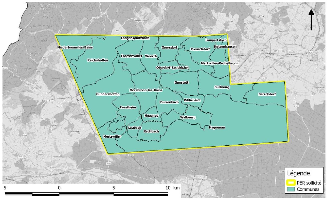 Communes concernées