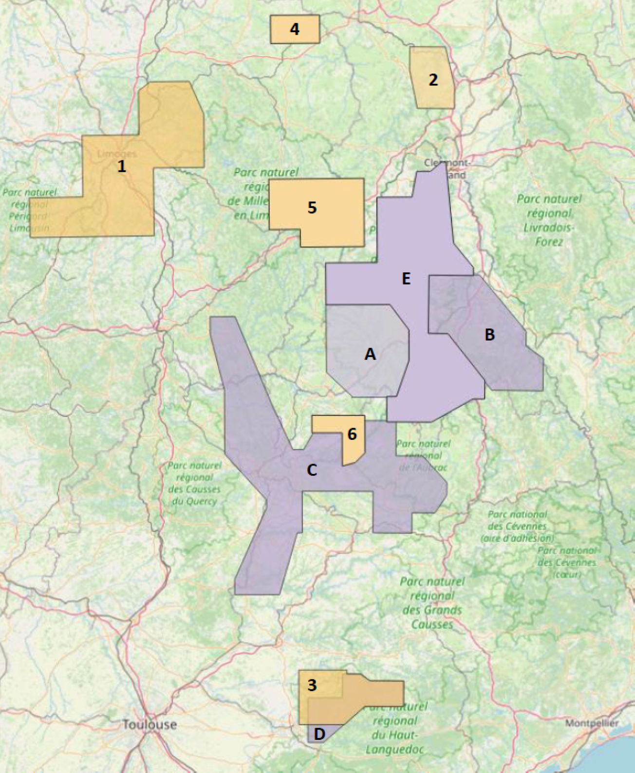 Cartographie globale des données géophysiques disponibles acquises en 2022 et 2023