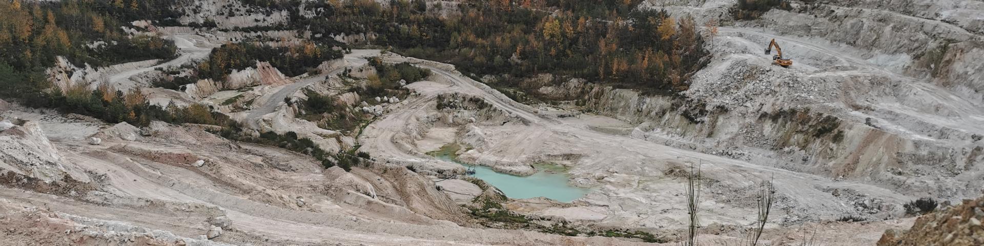 Carrière de kaolin d'Imerys - PER Lithium - Imerys - BRGM - Léane Verhulst Beauvoir