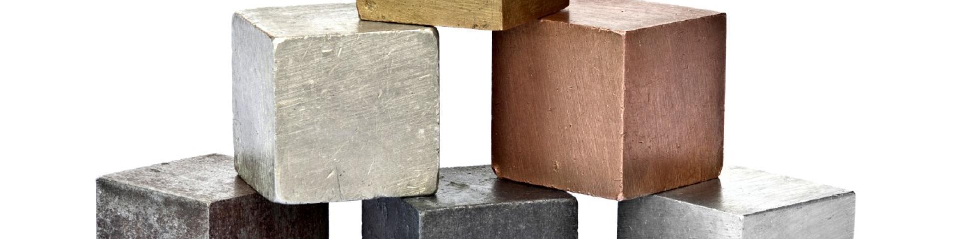 Blocs de cuivre, zinc, nickel et autres métaux - Open source Blocs_metaux