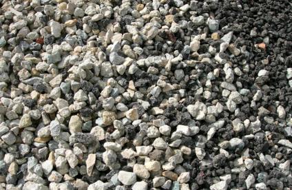 Granulats de déchets de béton et d'enrobés