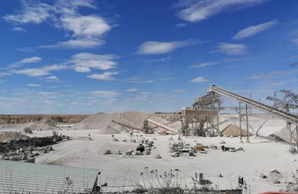 Carrière de granulats, Villermain (Loir-et-Cher, 2020)