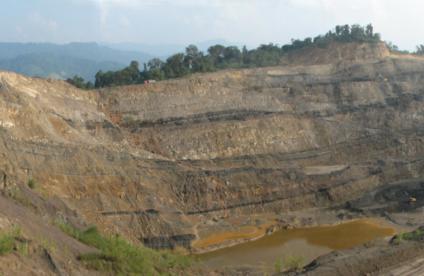 Vue de la carrière Tirap