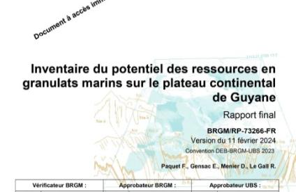 rapport BRGM UBS - BRGM rapport BRGM UBS