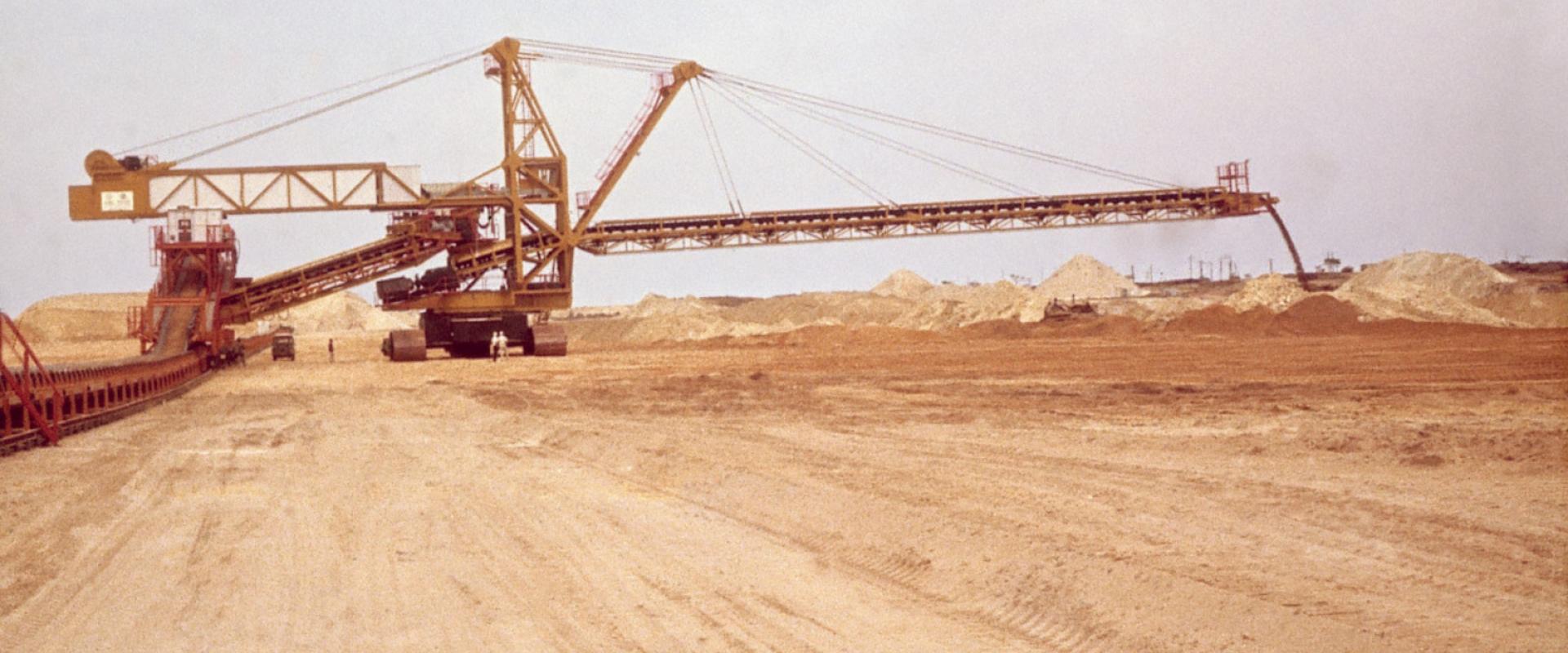 Exploitation de phosphates au Sénégal © BRGM