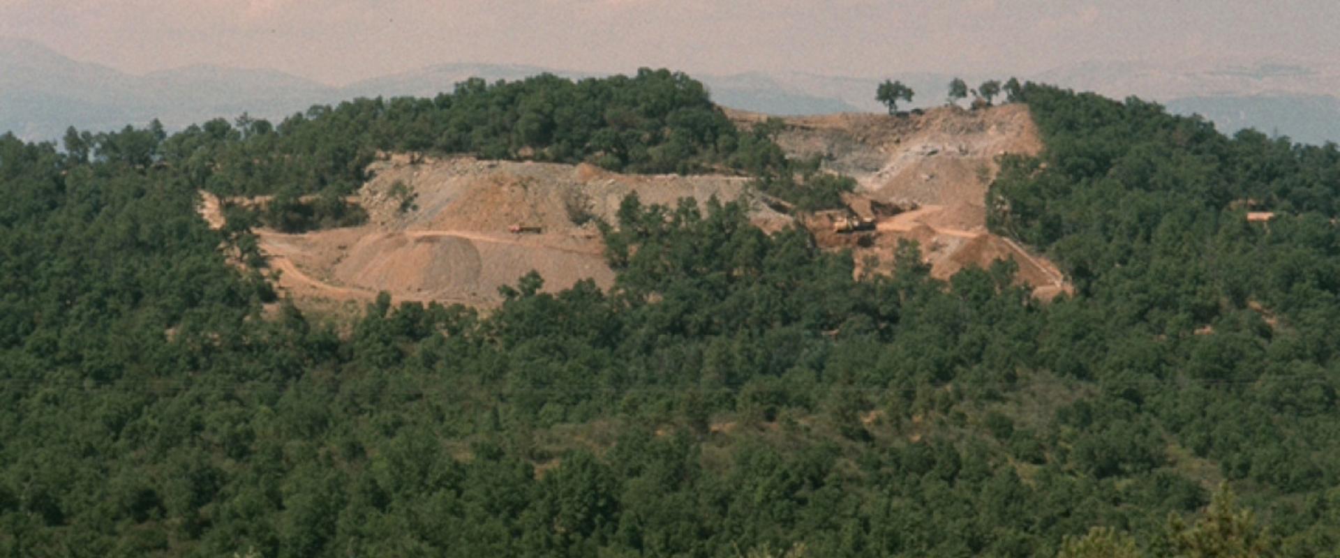 Exploitation de tungstène de la Favière © BRGM - Jean Féraud