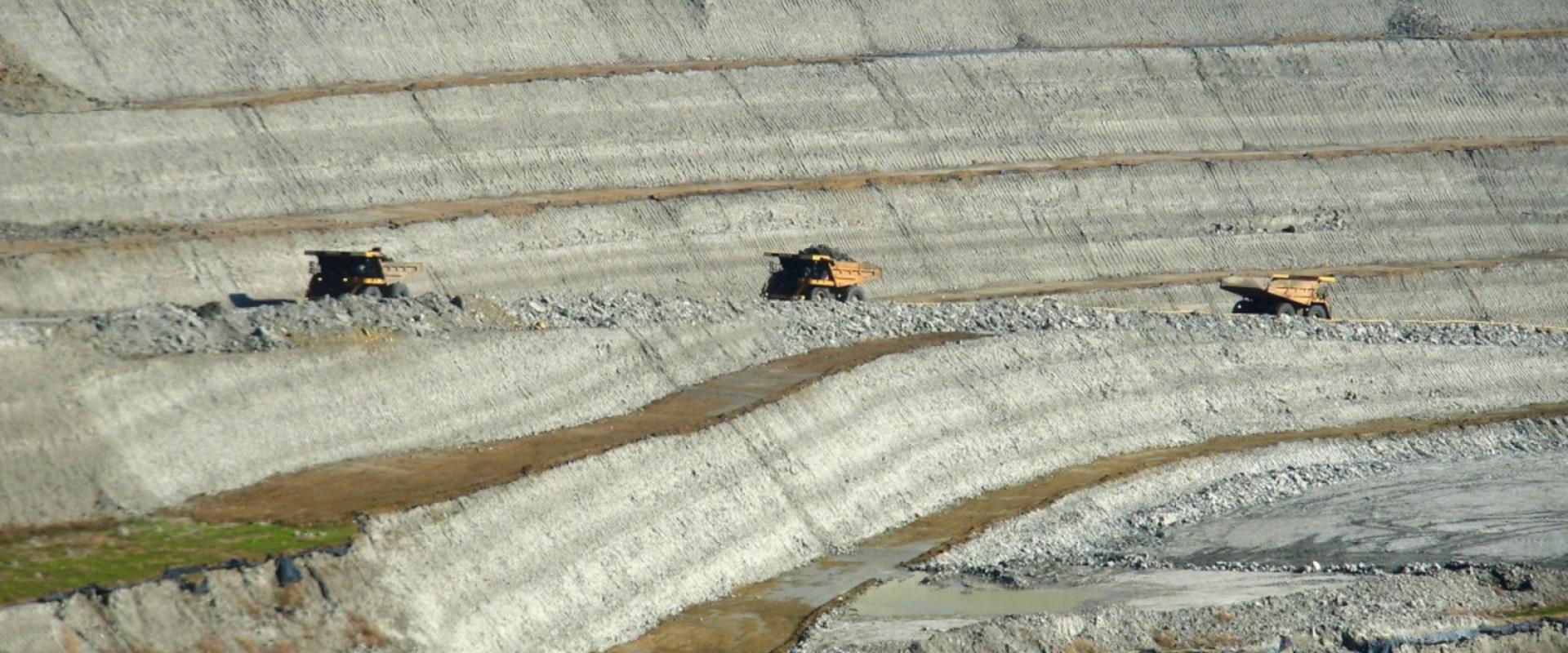 La mine de las Cruces, dans la ceinture pyriteuse Ibérique. Photo prise lors du meeting du projet européen ProMine qui s'est tenu à Séville en novembre 2011 (Espagne, 2011). - © BRGM - Guillaume Bertrand La mine de Las Cruces en Espagne