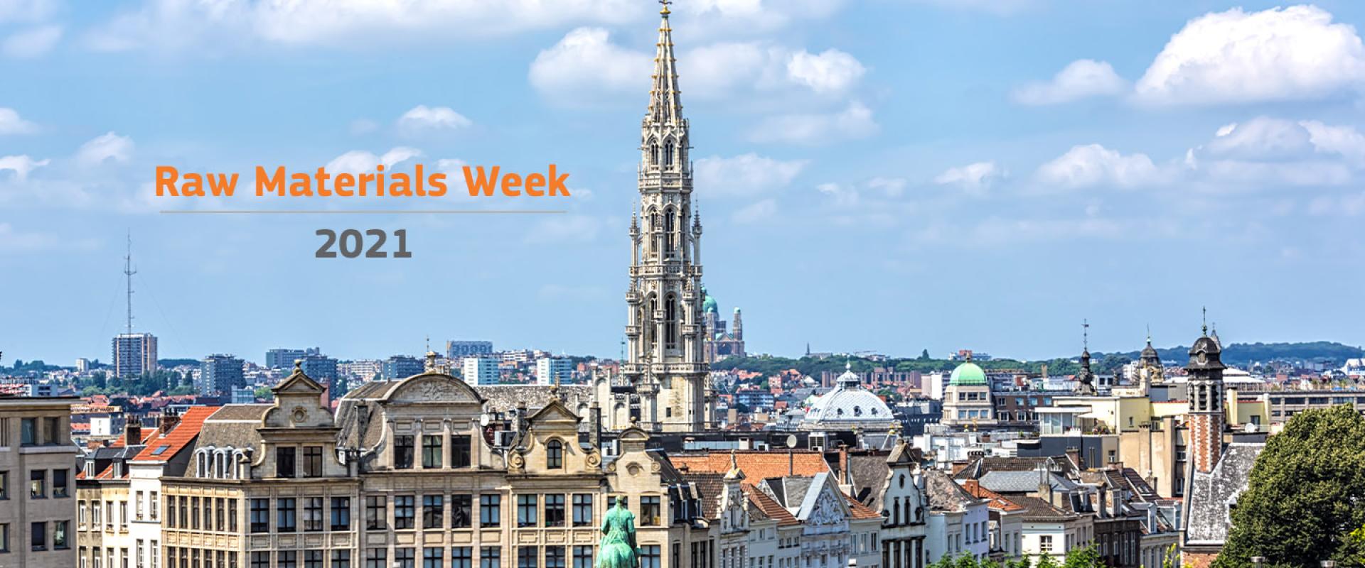 Semaine des matières premières 2021 - Commission européenne Semaine des matières premières 2021
