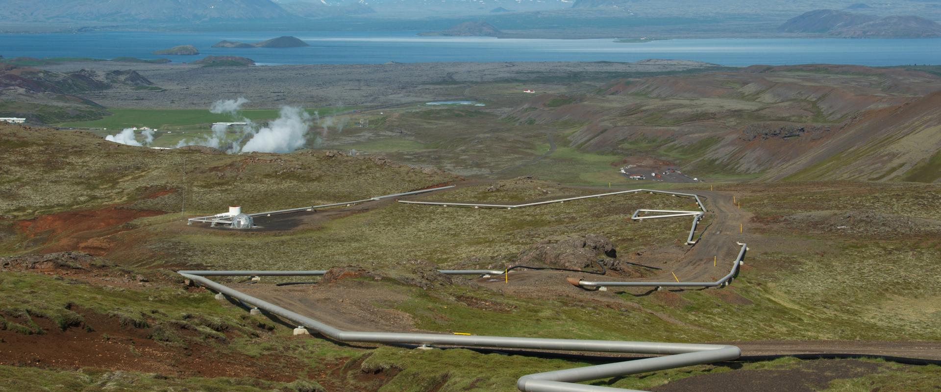 Champ géothermique de Nesjavellir et lac Thingvallavatn (Islande, 2008)