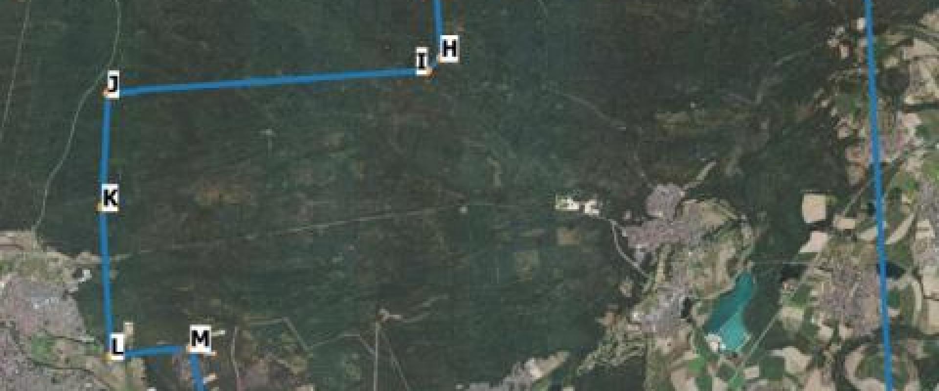 Permis sollicité sur fond de photographie aérienne