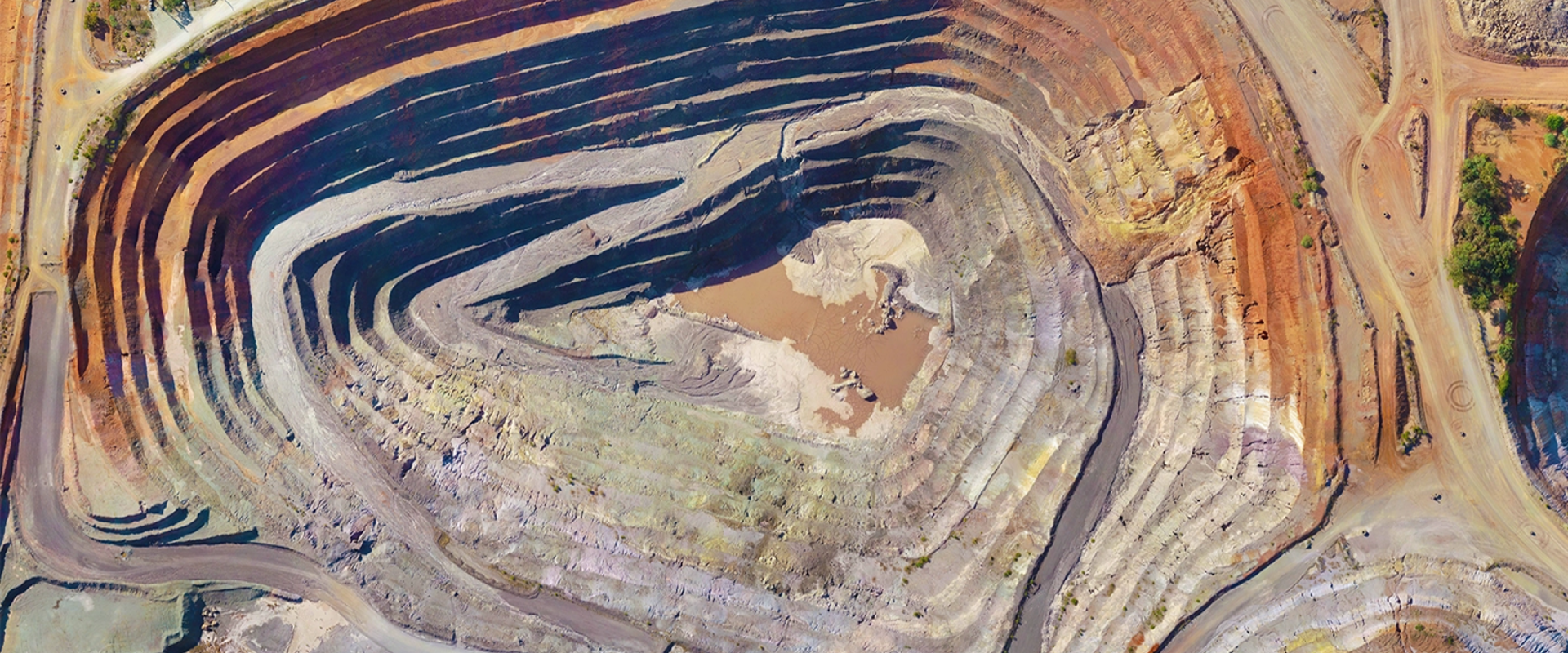 Open-pit de la mine de Mutanda, opérée par Glencore