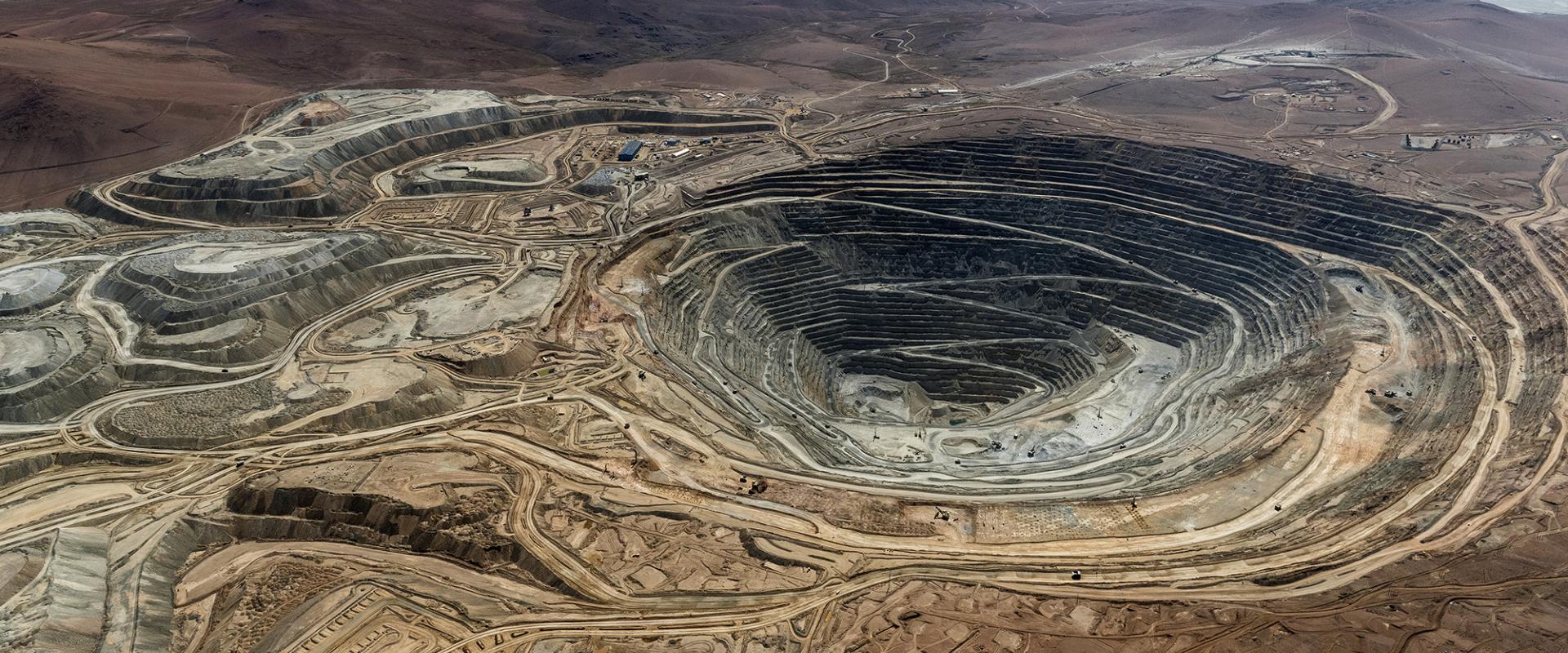 Mine de Collahuasi exploitée par Anglo American