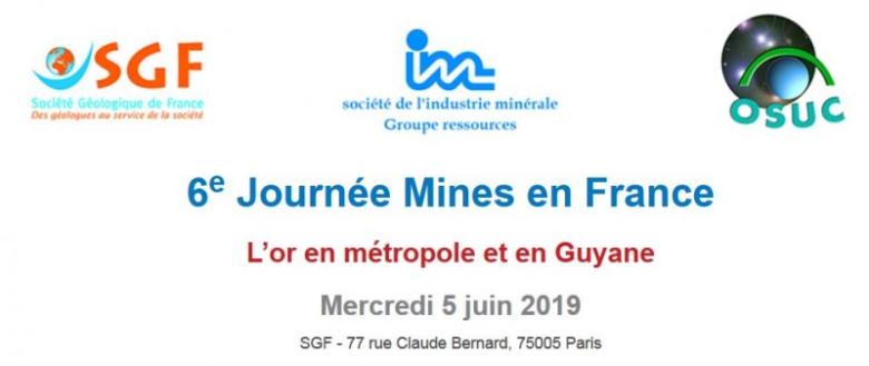 
6e édition de la "Journée Mines en France" le 5 juin 2019 - © BRGM 6e édition de la "Journée Mines en France" le 5 juin 2019