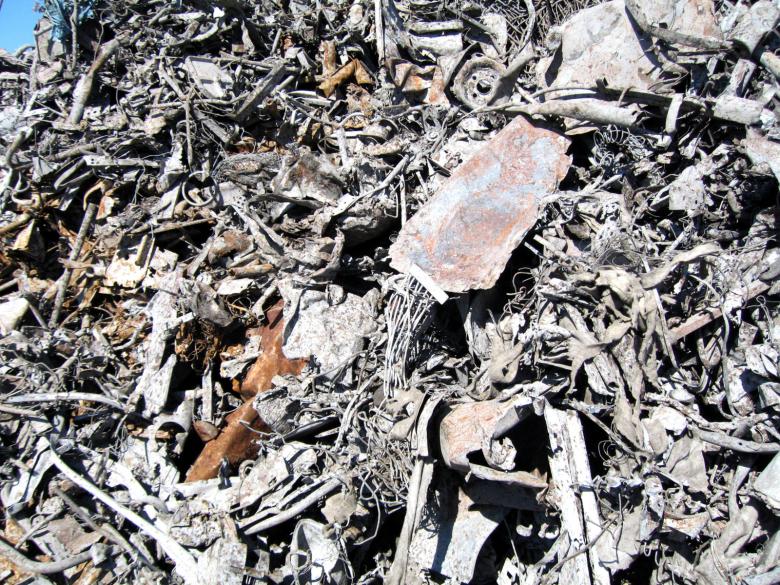 Déchets métalliques pour recyclage. - © AdobeStock - Kristian Joergensen Déchet métallique