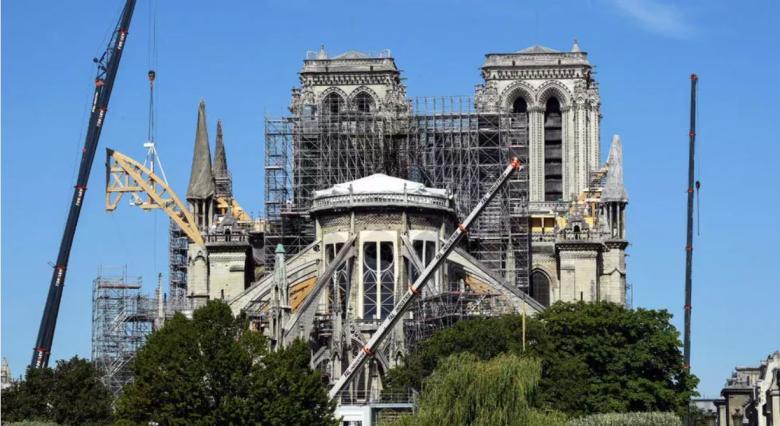 Travaux de reconstruction de Notre-Dame de Paris