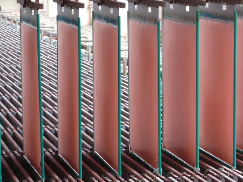 Cathodes de cuivre, G. Bertrand, BRGM