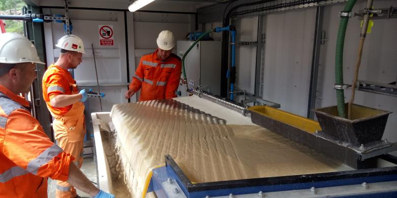 Projet IM@CT, table à secousses